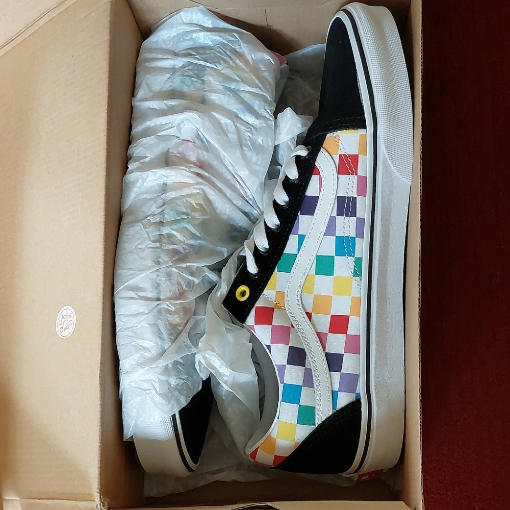 Vans Multicolor Checkered Sneakers